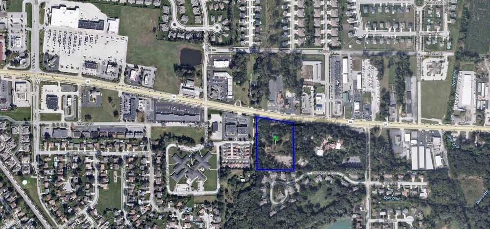 U.S 30 Development Site: 1242 Joliet St, Dyer, IN 46311